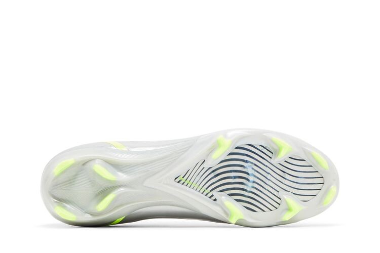 Кроссовки Nike Zoom Mercurial Vapor 1 RGN SE Chrome Lime, серебряный — фото 4