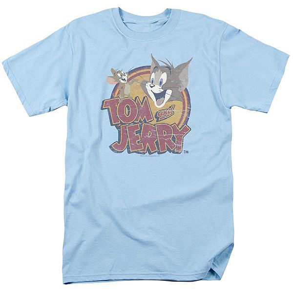 

Футболка Tom and Jerry с эффектом поношенности Licensed Character