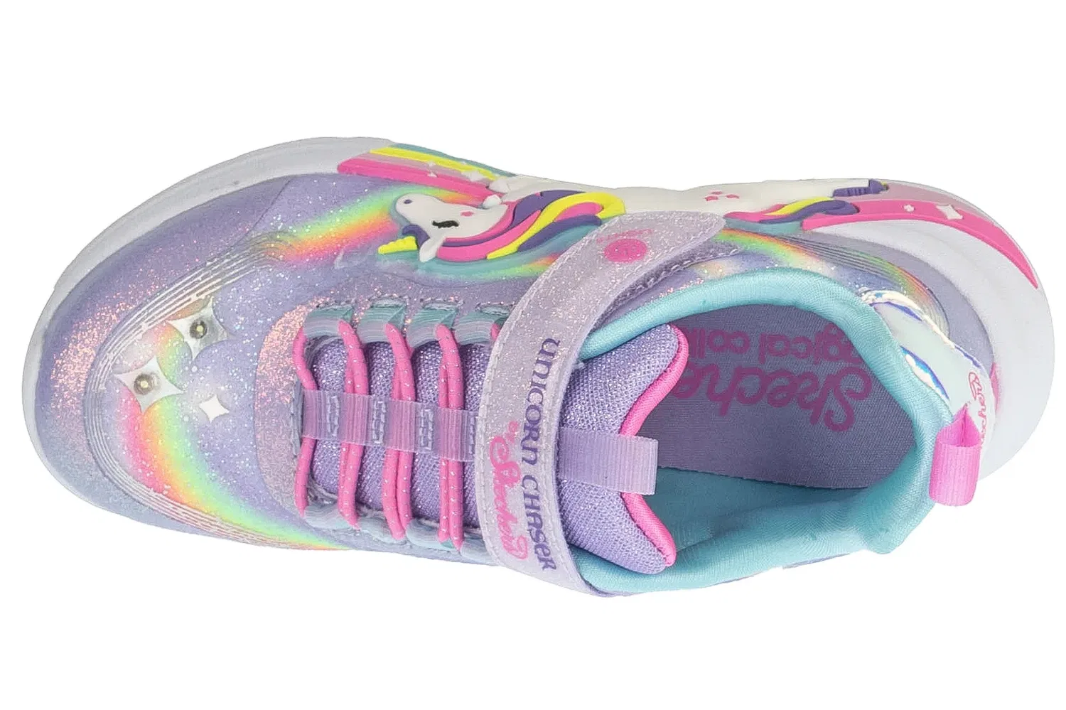 Кроссовки детские Skechers, фиолетовый — фото 3