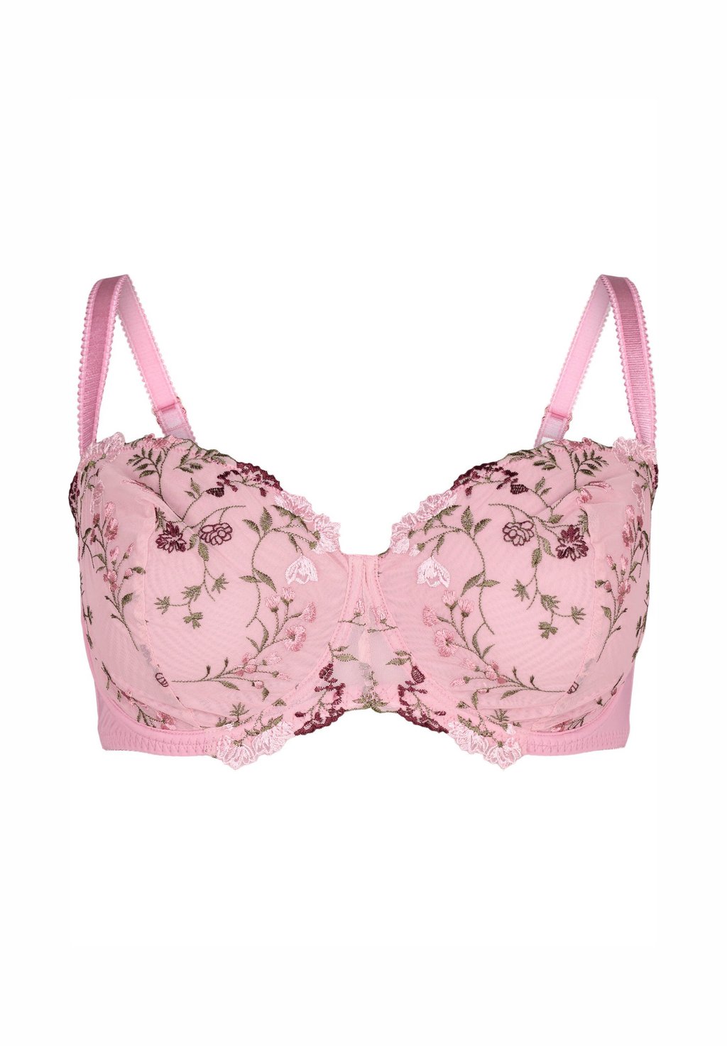 

Бюстгальтер на косточках MIT GESTICKTEN BLÜTEN Devoted By Zizzi, розовый
