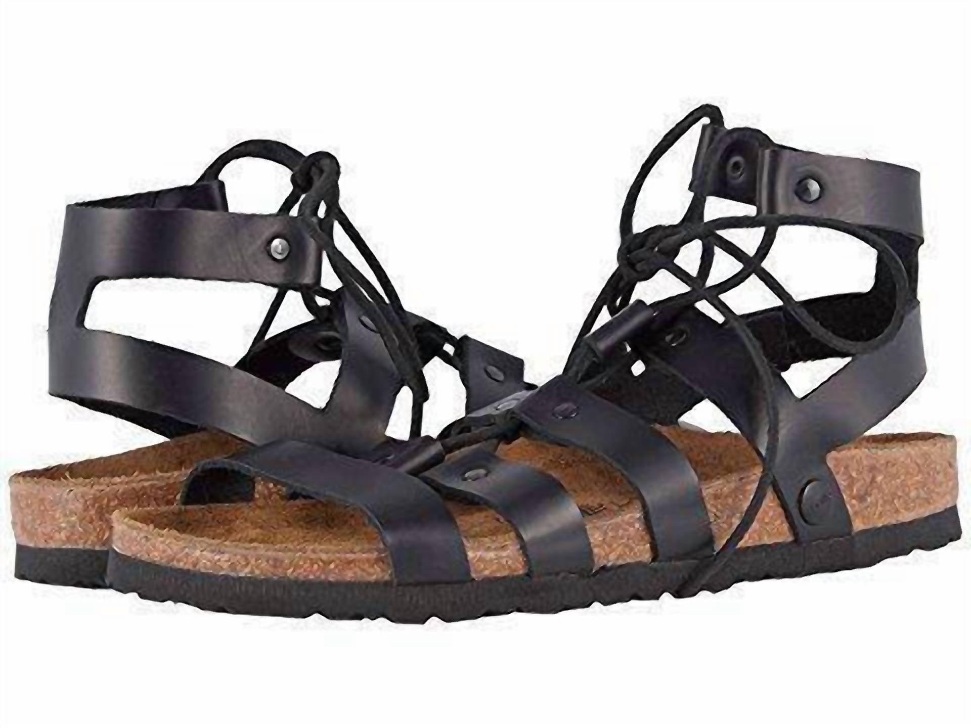 Женские мюли Cleo из черной кожи Birkenstock