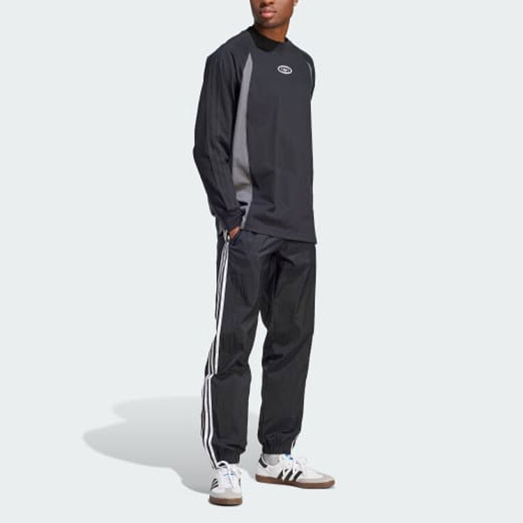 Повседневные брюки мужские черные Adidas Originals, черный — фото 2