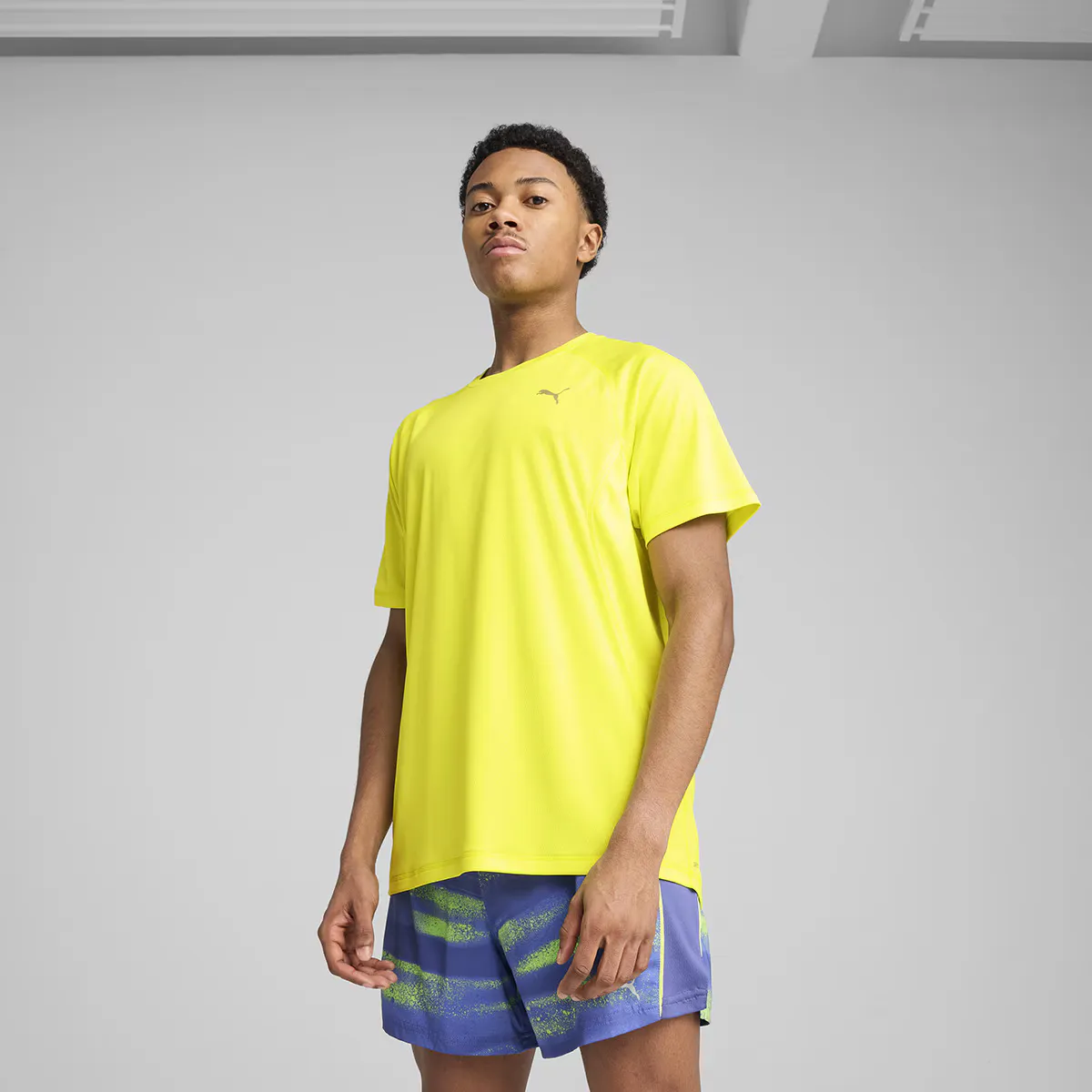 

Футболка Puma Men's M Run Velocity Tee (полиэстер), желтый