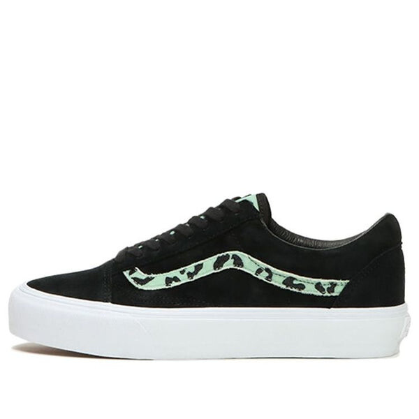 

Кроссовки old skool vlt lx 'velvet animal - mint leopard' Vans, черный