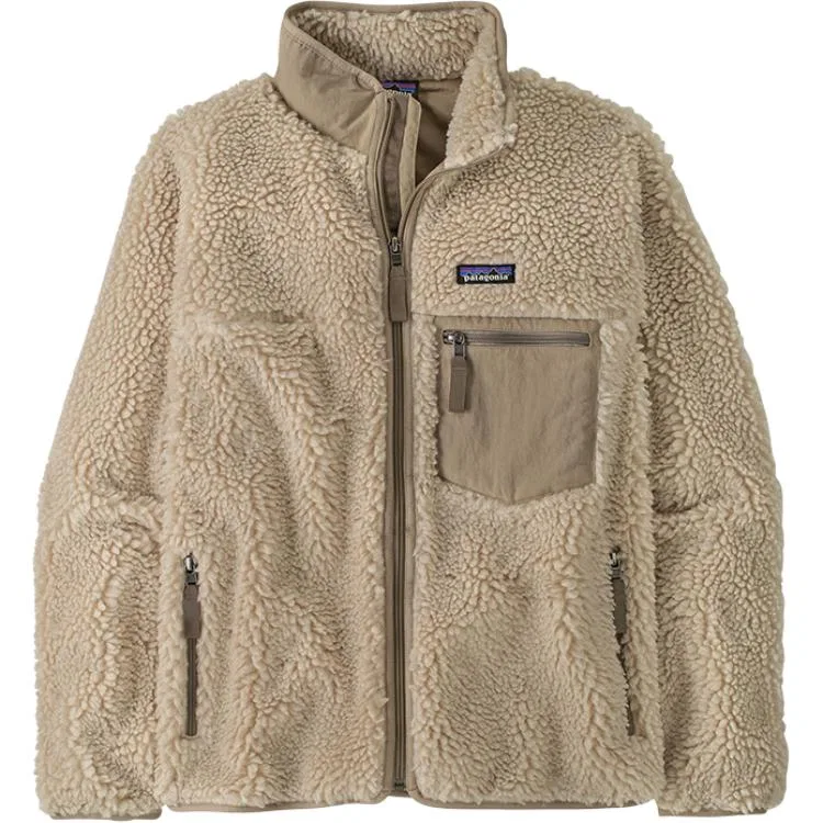 Флисовая куртка Patagonia High-Pile Natural с фиолетовым — фото 3