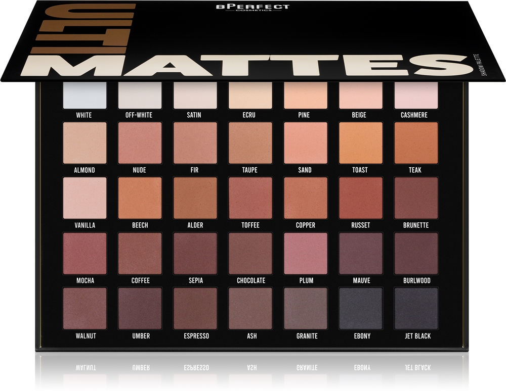 

Палитра теней для век Ultimattes Bperfect, 45,5 гр