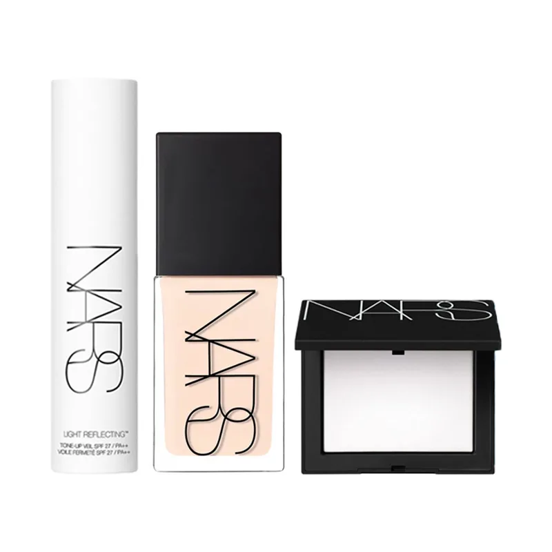 NARS Набор для макияжа Super Square Bottle Large White Cake, Liquid Foundation #L1.5 YULONG