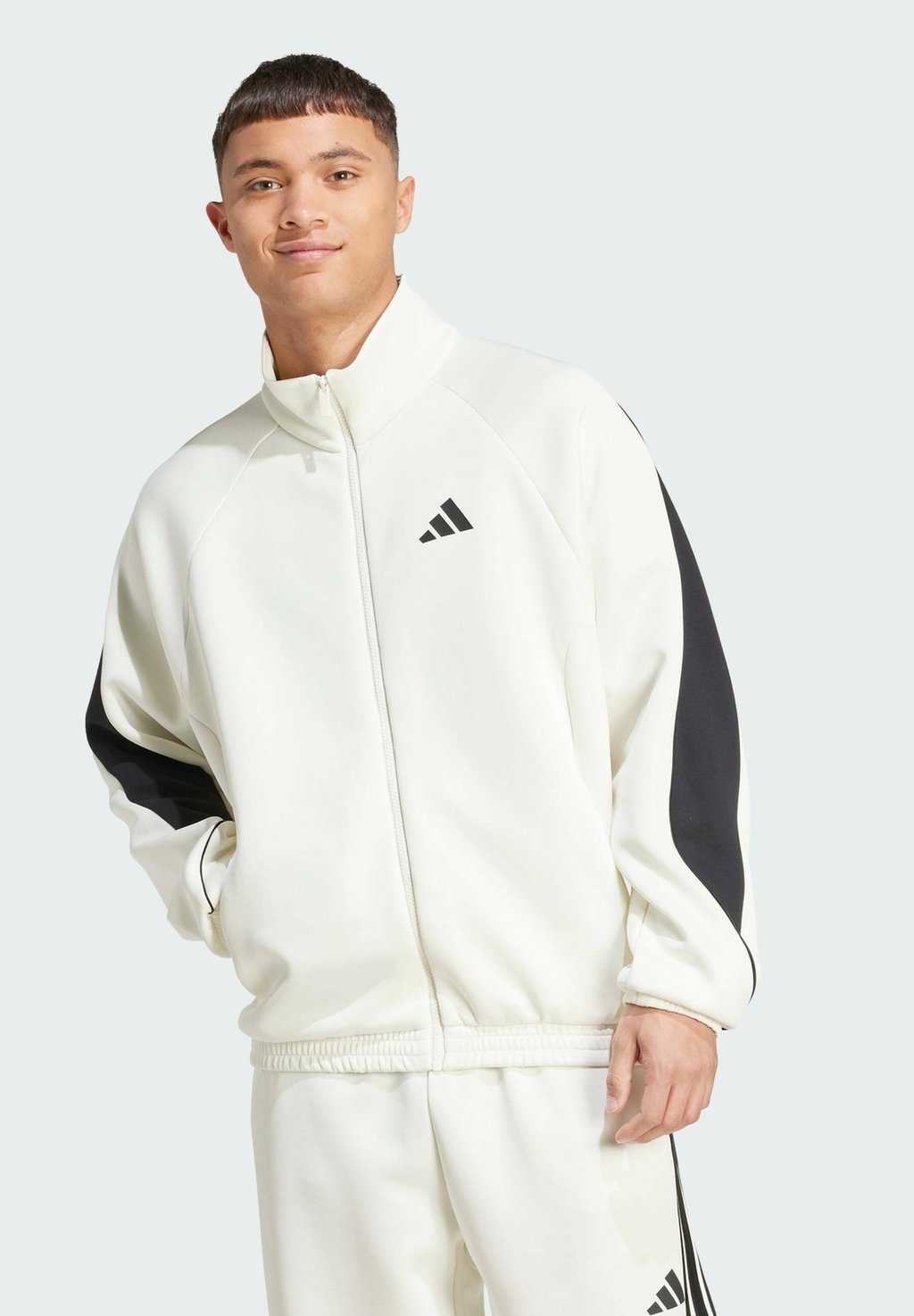 

Толстовка на молнии STADIUM Adidas Sportswear, белый