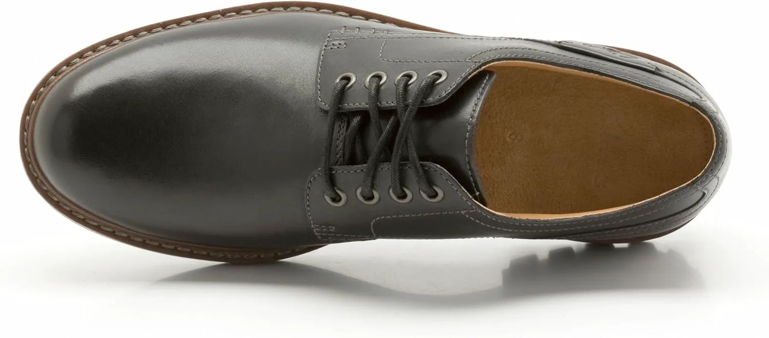 Мужские дерби Clarks Recline Out, черный — фото 3