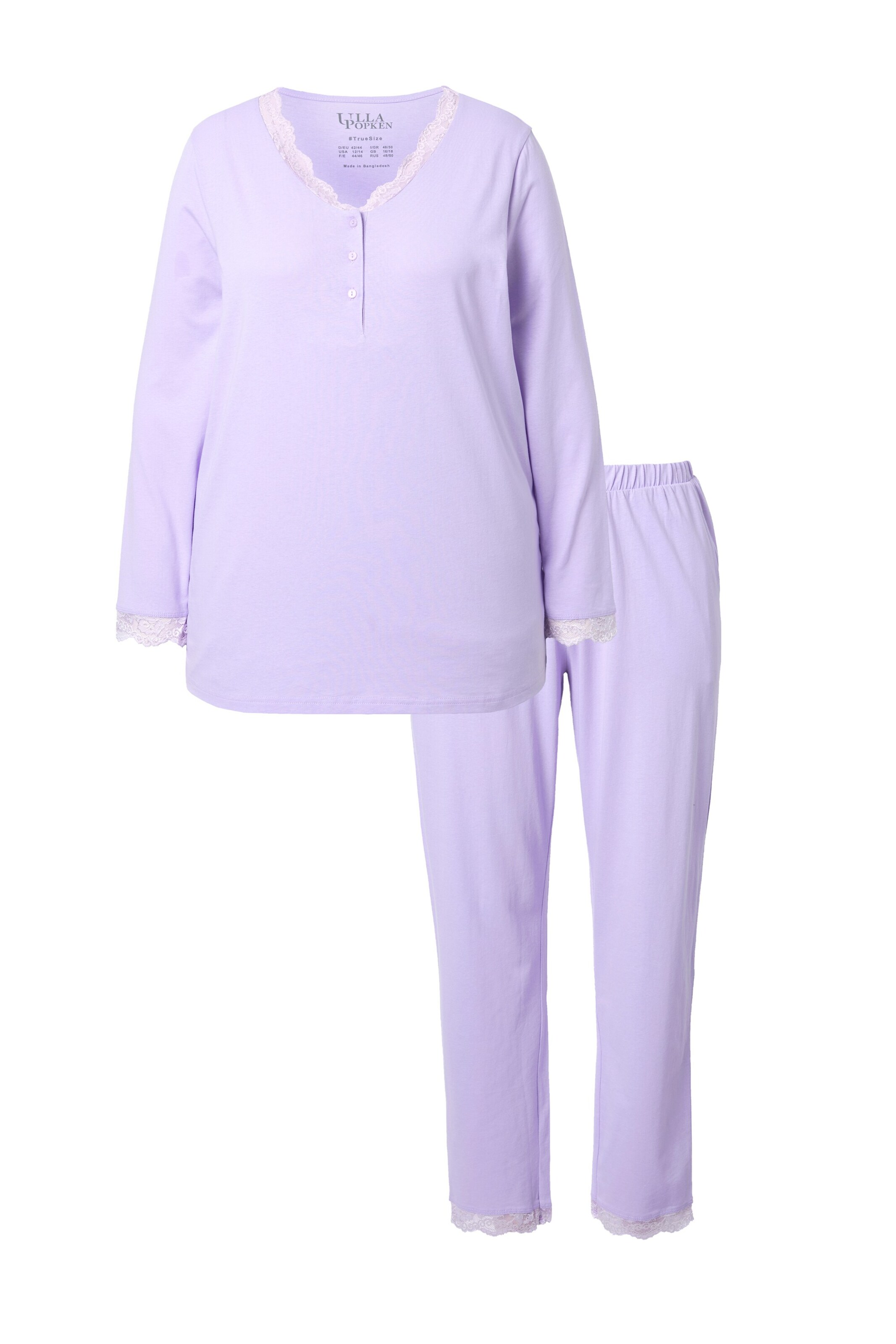 

Ulla Popken Пижама в лавандовом цвете