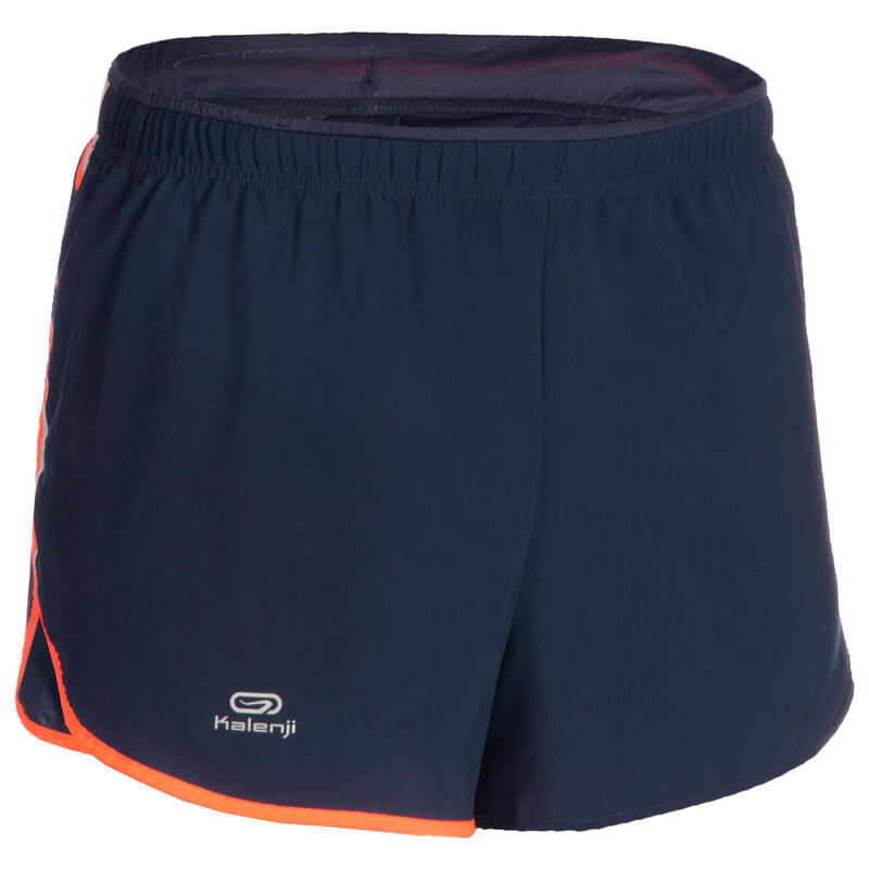 

Спортивные шорты Kiprun, цвет stahlblau/fluoreszierendes flammenorange