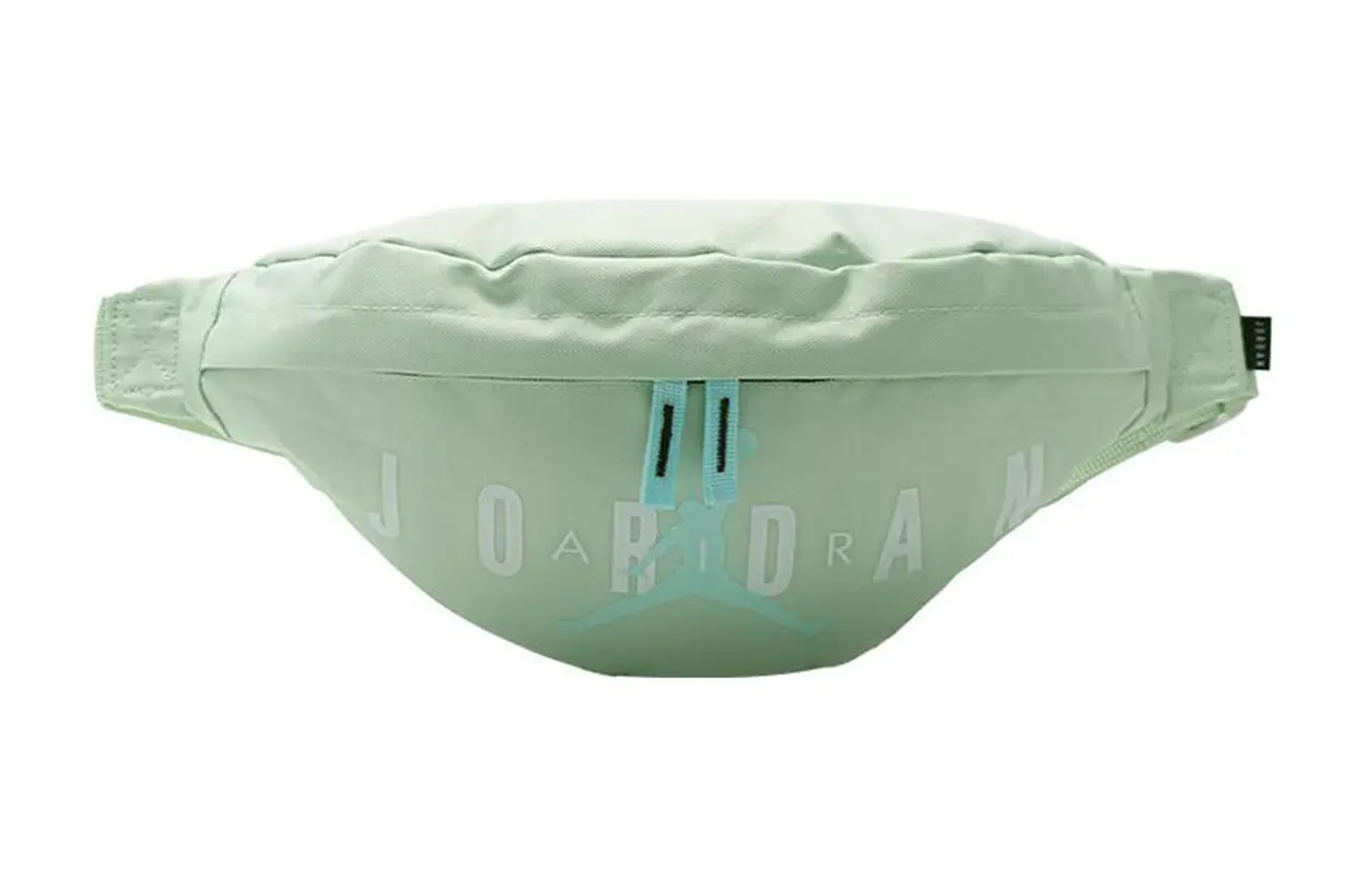 

Jordan Хлопковая повседневная сумка через плечо кроссбоди поясная унисекс оливкового цвета