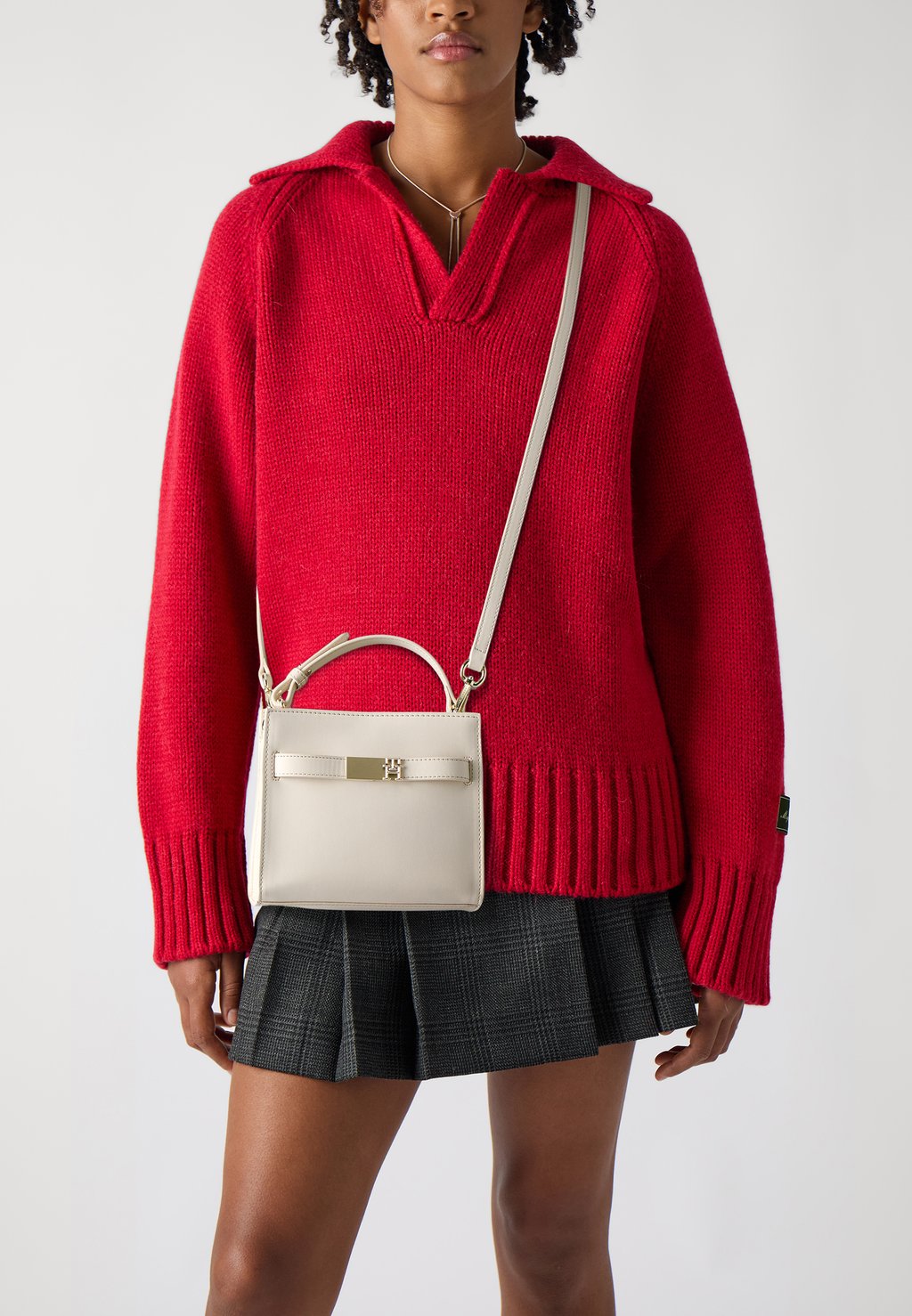 

Сумка HERITAGE MINI SATCHEL Tommy Hilfiger, бежевый