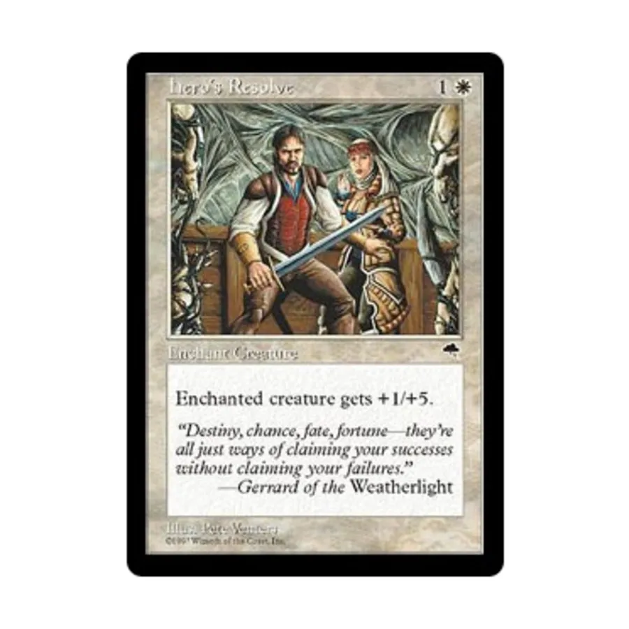 

CCG Решимость героя (С), MTG - Tempest