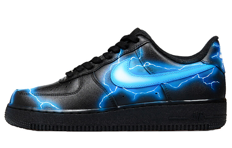 

Кроссовки Nike Air Force 1 Skateboard Shoes Men Low-Top Blue Black