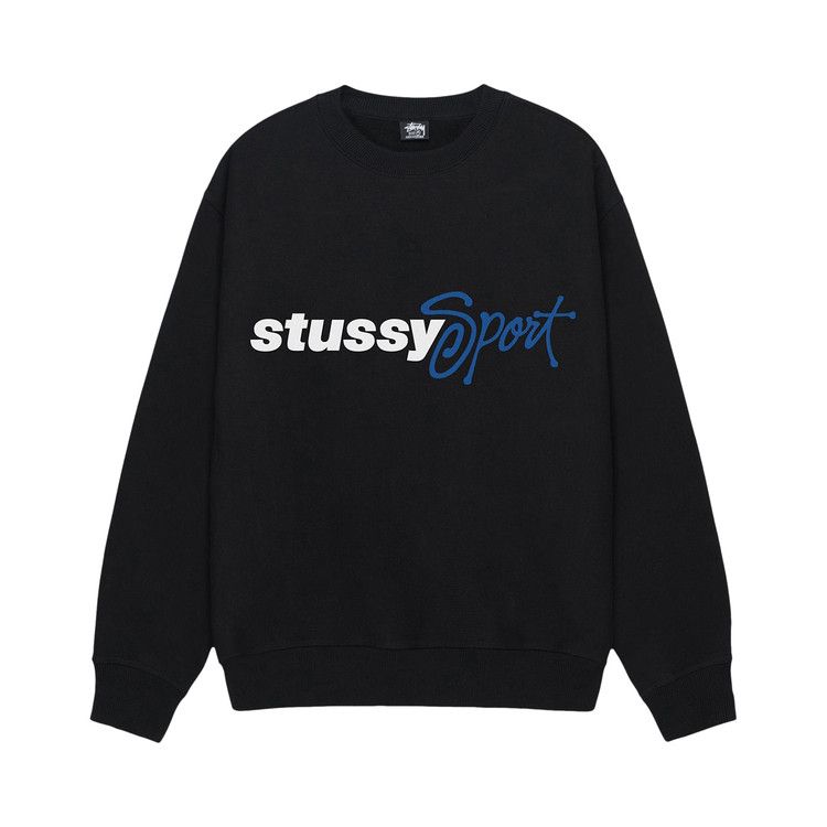 

Свитер Stussy Sport Script Crew, Black