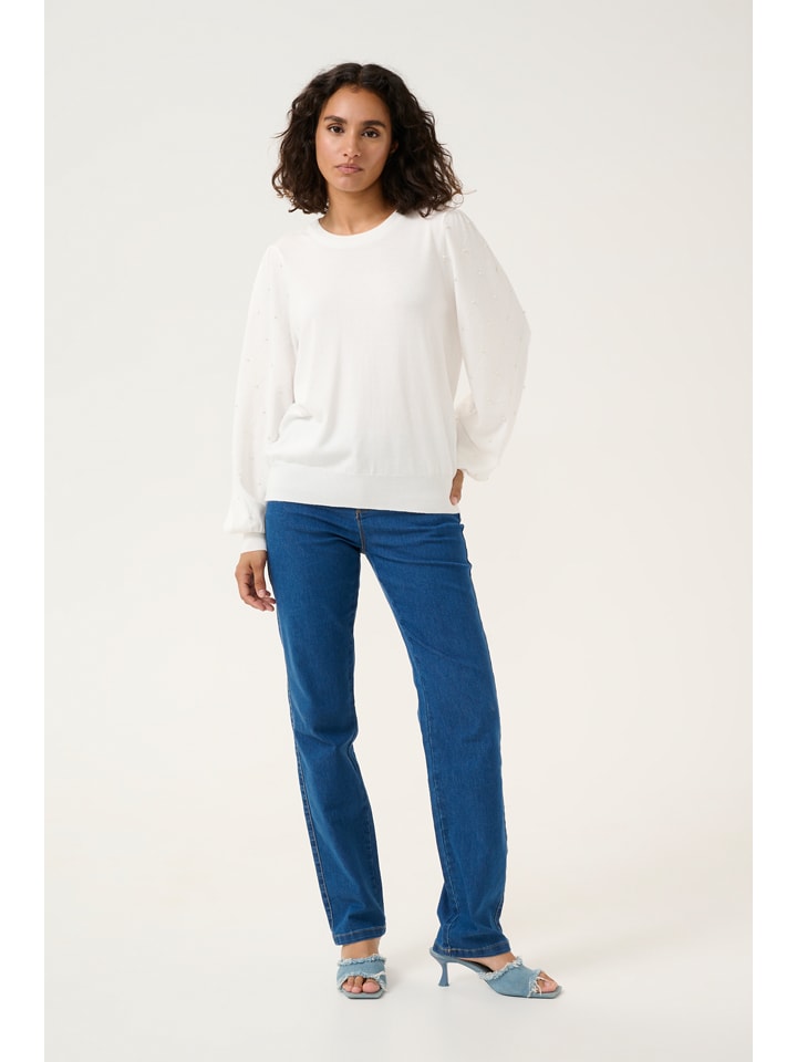 

Kaffe Белый свитер