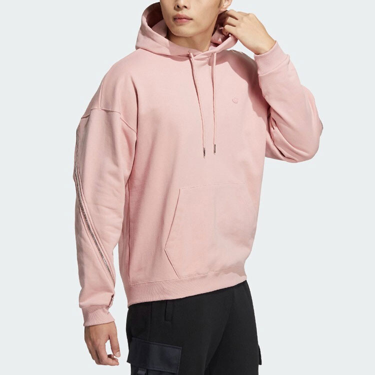 ADICOLOR Толстовка мужская розовая Adidas Originals, розовый — фото 4