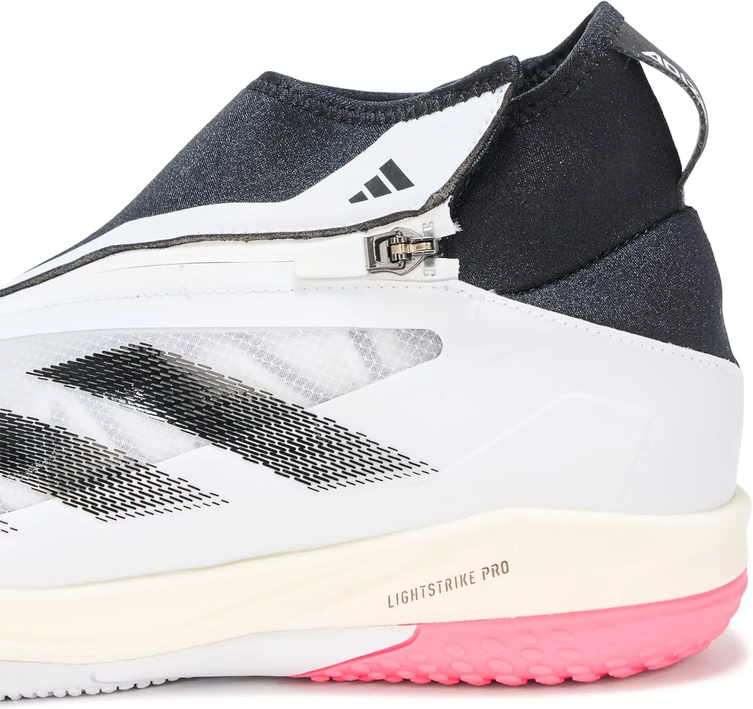 Мужские бейсбольные кроссовки Adidas Adizero Impact + Turf Trainer, белый/черный/светло-серый — фото 4