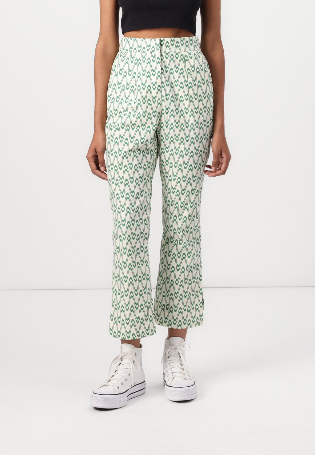 

Брюки SIDE SPLIT HIGH WAISTED FLARES Glamorous, мультиколор