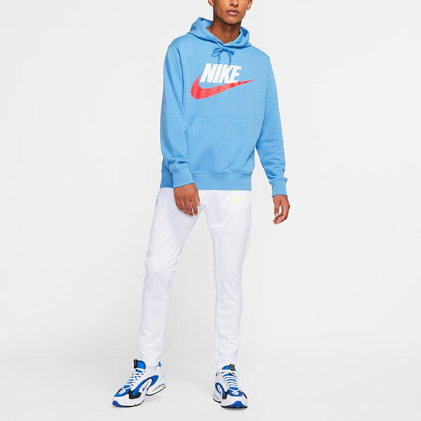 Толстовка Nike Sportswear Logo AS Nike Sportswear HBR PO Blue, синий — фото 4