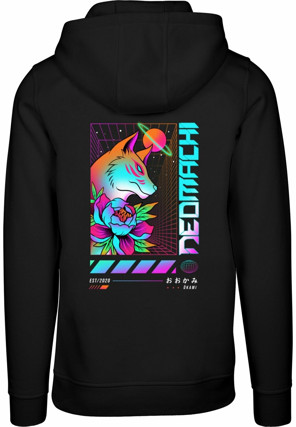 

Толстовка с капюшоном NEOMACHI OKAMI HOODY Merchcode, черный
