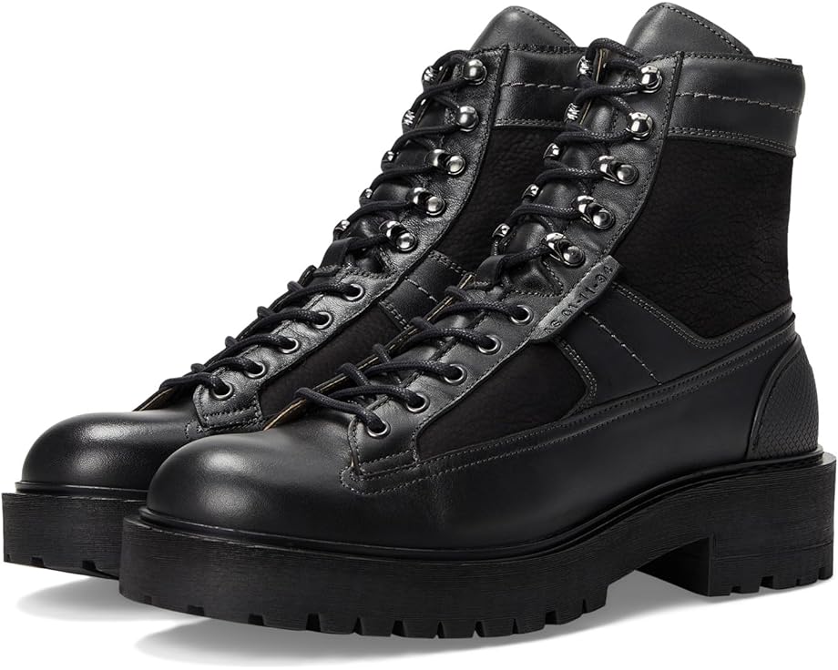 

Ботинки AllSaints Hank Combat Boots, черный