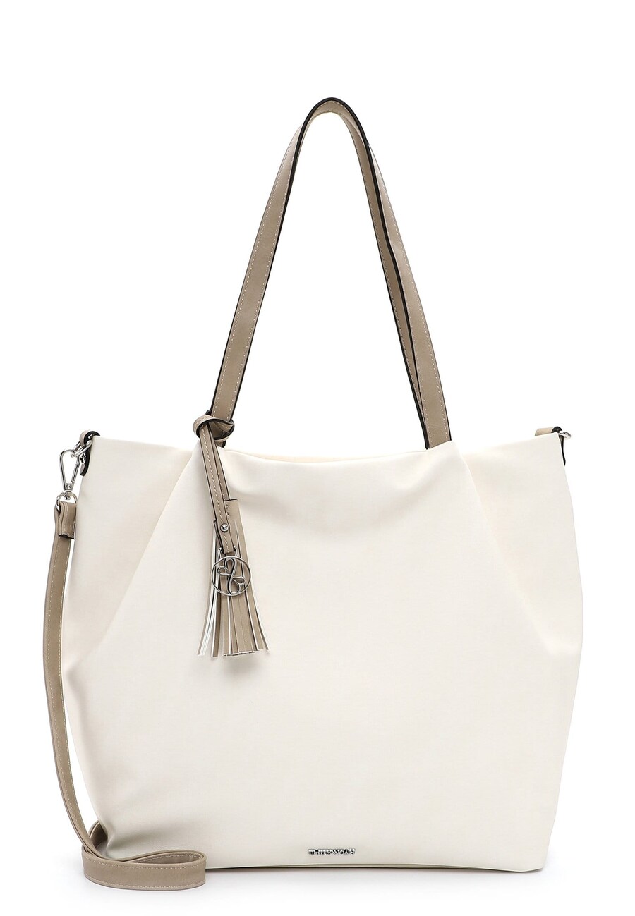 

Сумка шоппер Emily & Noah Elke, цвет Ivory/Dark beige