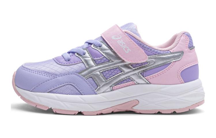 

Asics Детские кроссовки Contend с амортизацией и дышащими низкими берцами, розовые, фиолетовые