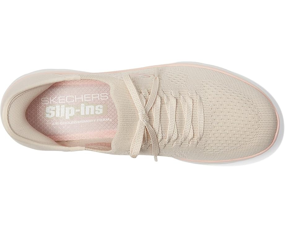 Кроссовки SKECHERS Summit New Daily Hands Free Slip-Ins, цвет Natural Pink — фото 2