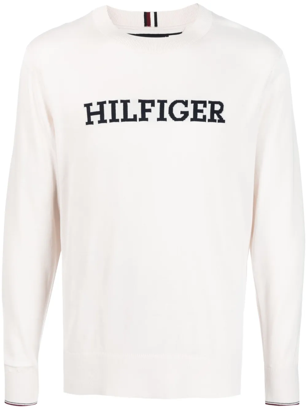 

Джемпер с логотипом Tommy Hilfiger, нейтральный