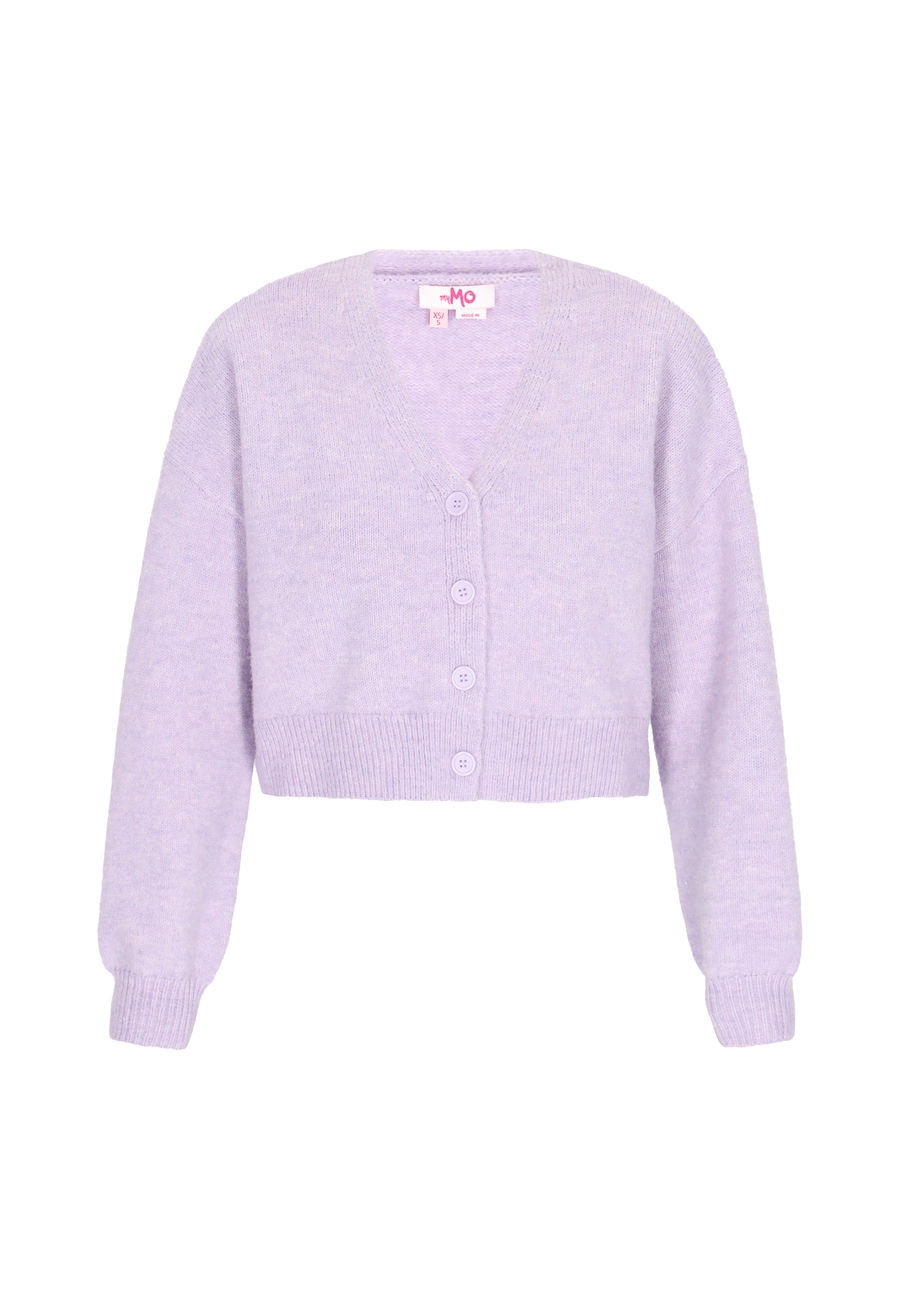 

Вязаный кардиган MYMO Young Fashion, светло-фиолетовый