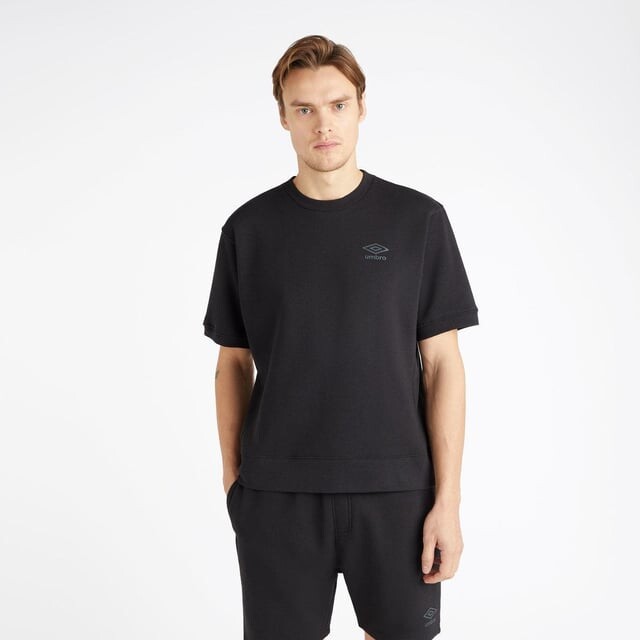 

Толстовка мужская с коротким рукавом Umbro, черный
