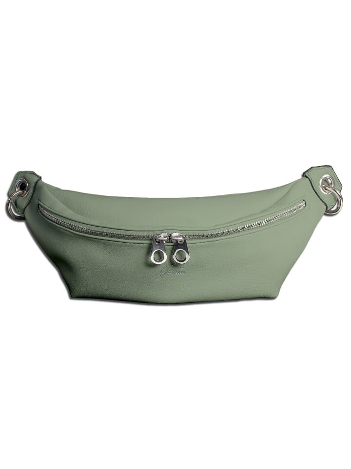 

Наплечная сумка Glüxklee Gürteltasche Kunstleder grün ca. 34cm