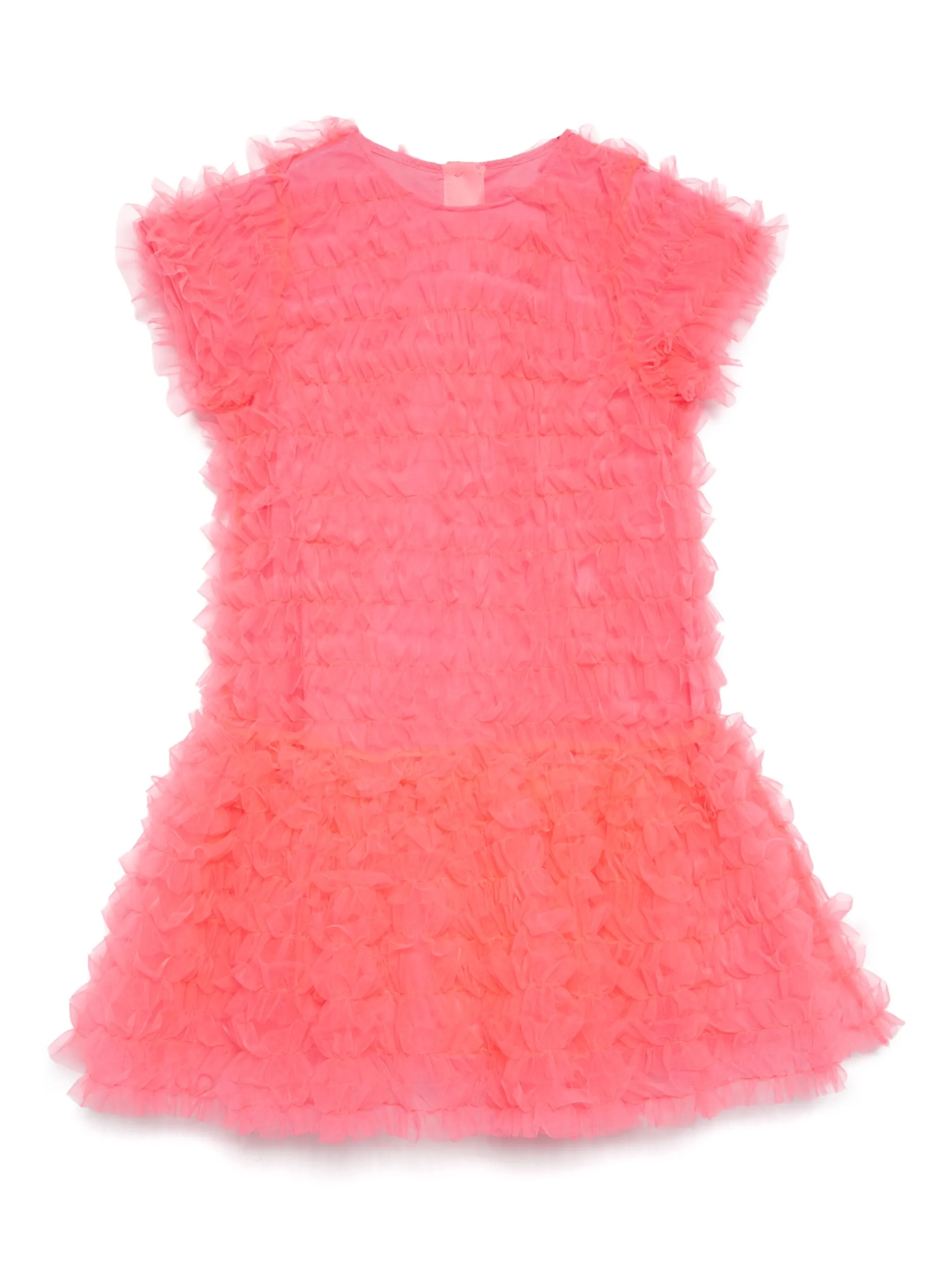 

Платье А-силуэта со складками Jnby By Jnby, розовый