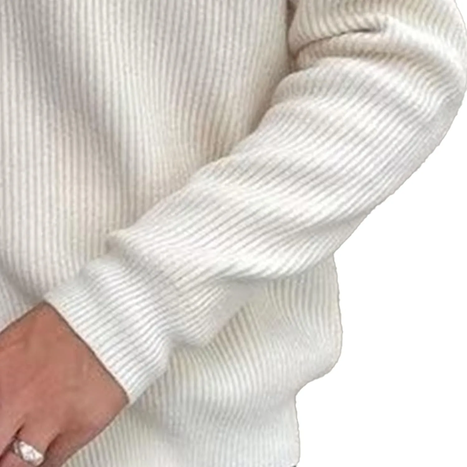 Мужской кардиган с круглым воротником Slim Fit, легкий, кабельная вязка — фото 4