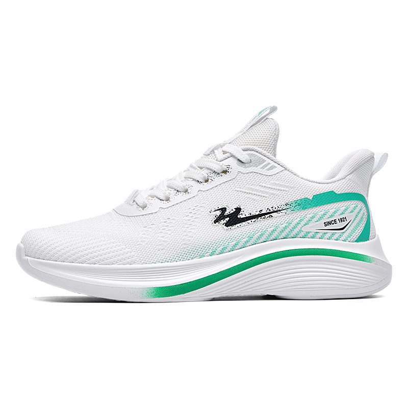 

Мужские кроссовки Low Top White/Green Binary, Ginkgo Green