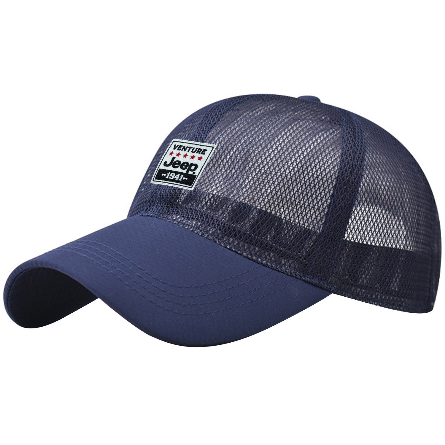 

Хлопковая бейсболка Unisex Jeep, темно-синий