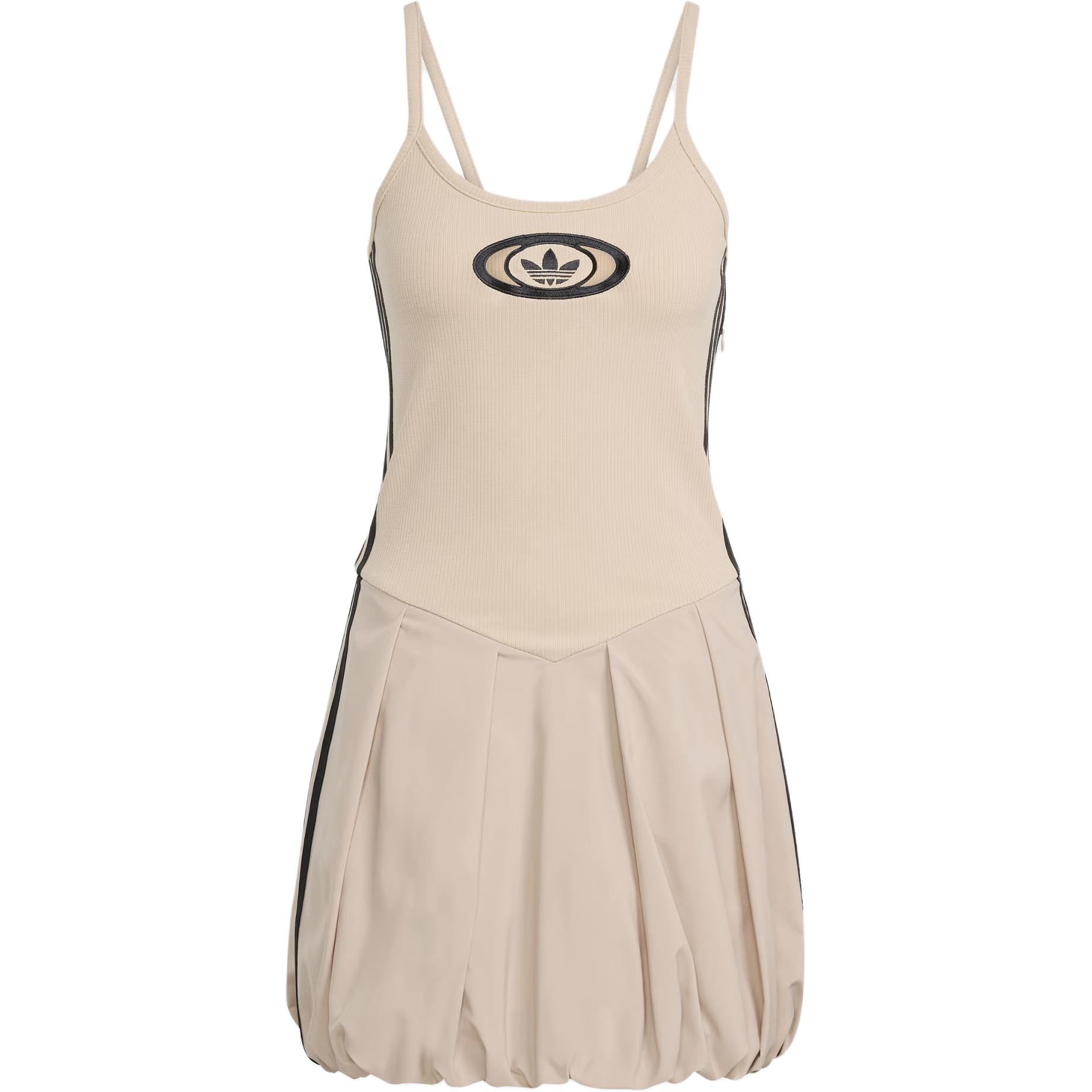 

Платье-комбинация SS25 CAMPUS 2000 BALLOON DRESS Adidas Originals, хаки