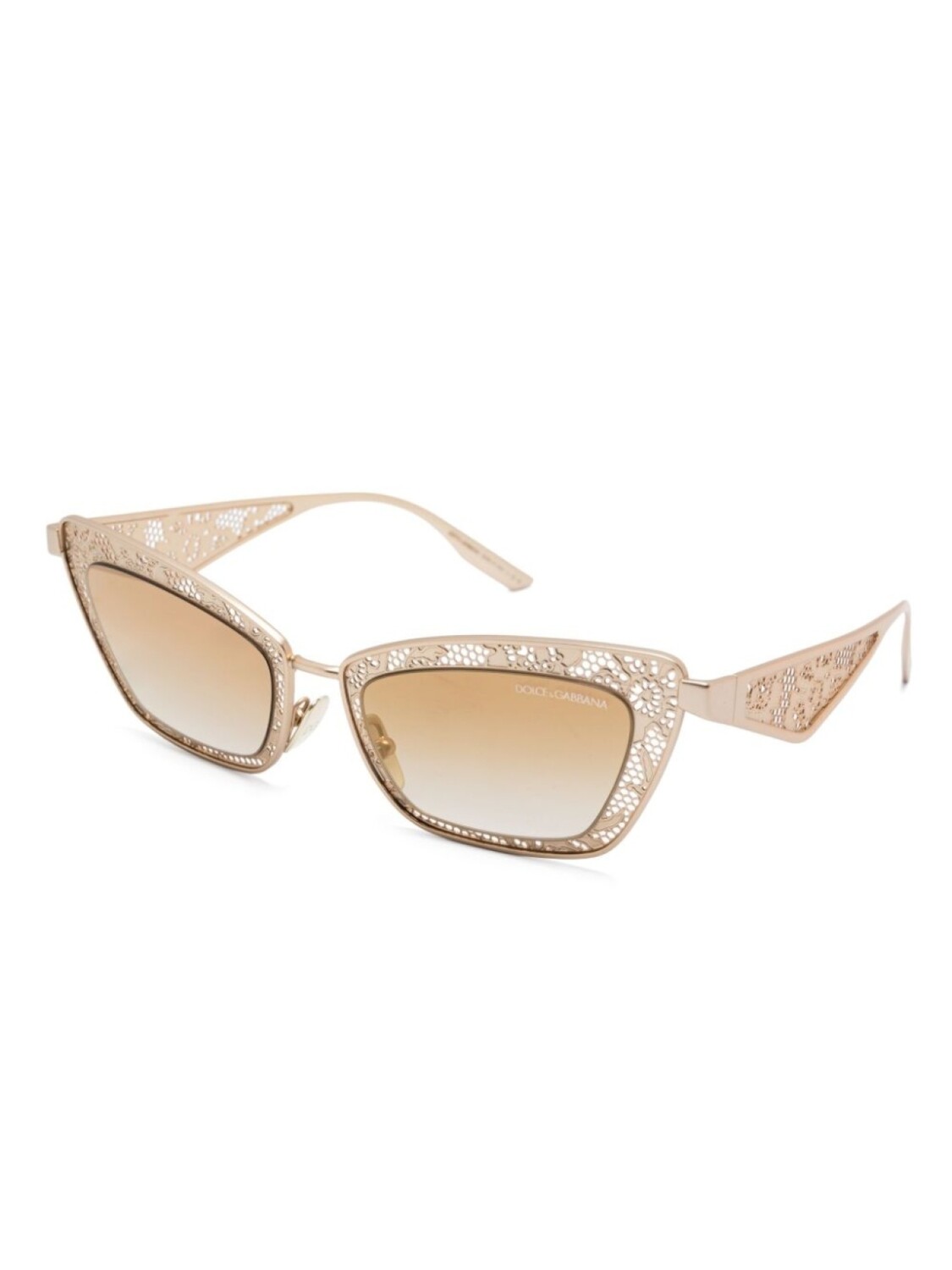 Dolce & Gabbana Eyewear солнцезащитные очки DG2311, золотой — фото 2