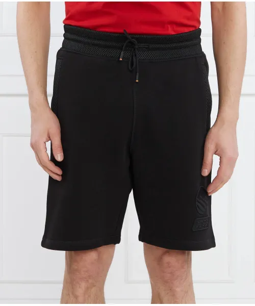 

Вечерние шорты Relaxed fit Boss Orange, черный