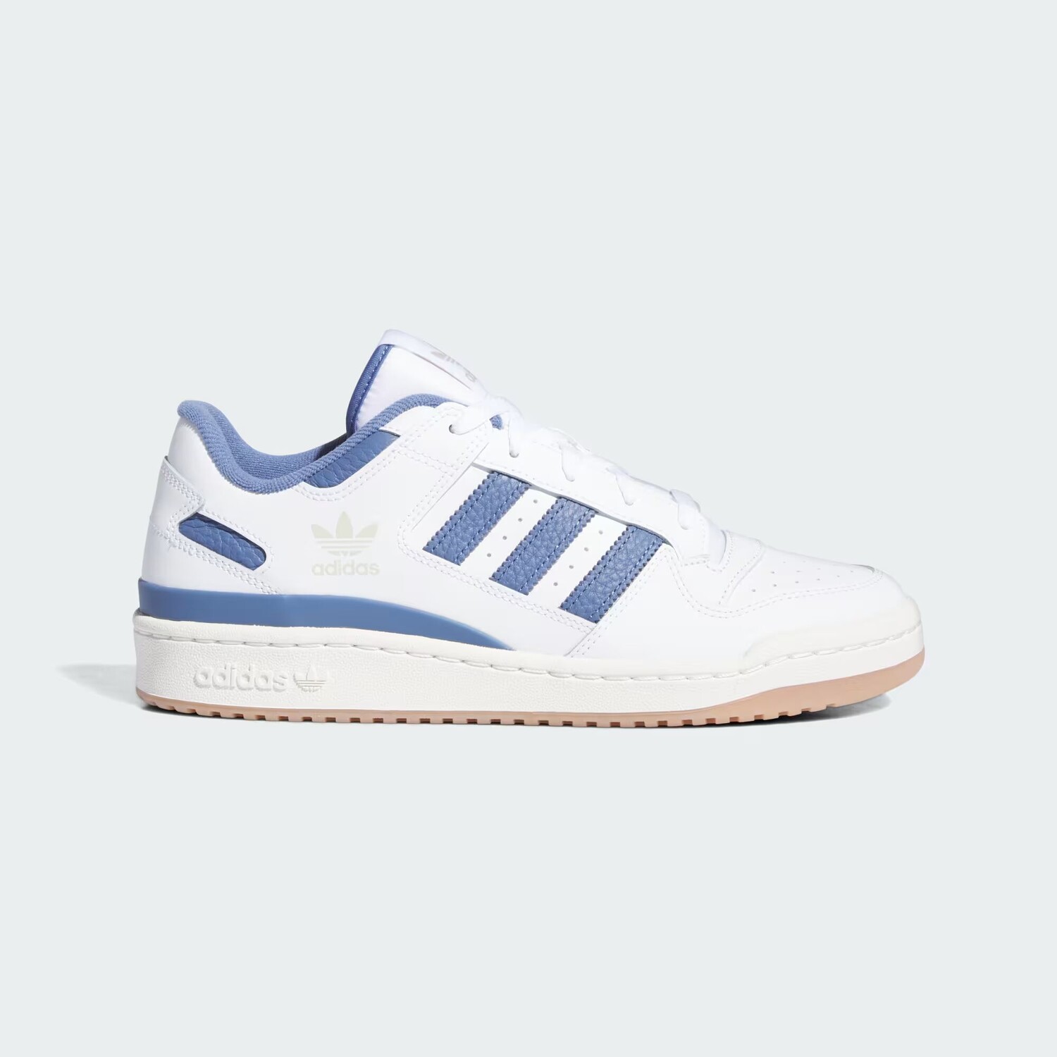 

Кроссовки Forum Low CL Adidas, цвет Cloud White/Crew Blue/Cloud White