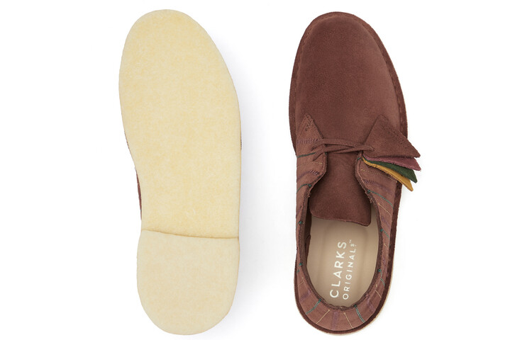 Мужские повседневные высокие коричневые 261745047 Clarks — фото 3