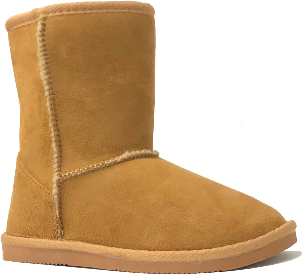 

REDVOLUTION Новые классические зимние ботинки для детей с искусственным мехом, средние по голени, для улицы (для старших детей)