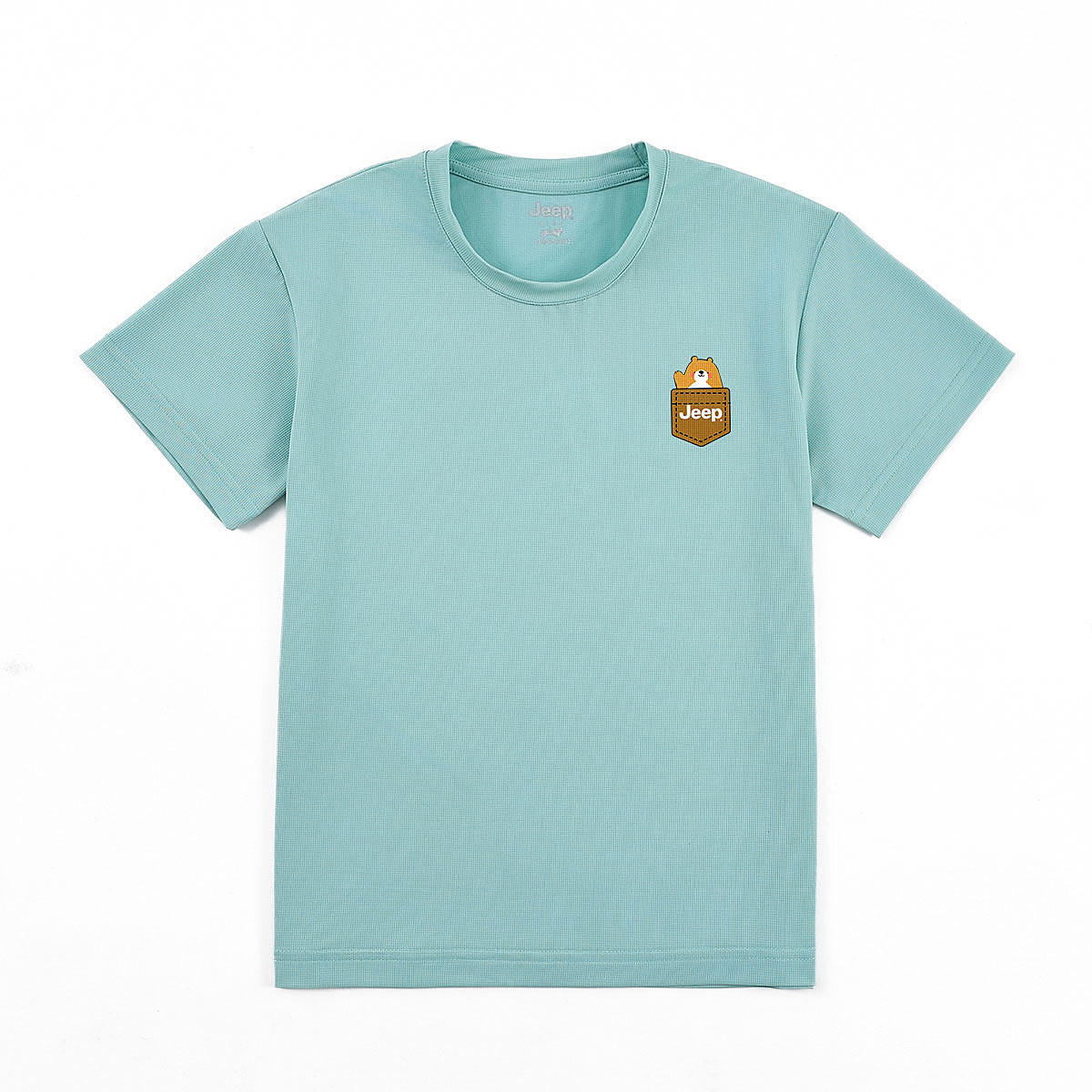 

Футболка для детей Crew Neck Moderate Jeep, ice crystal зеленый