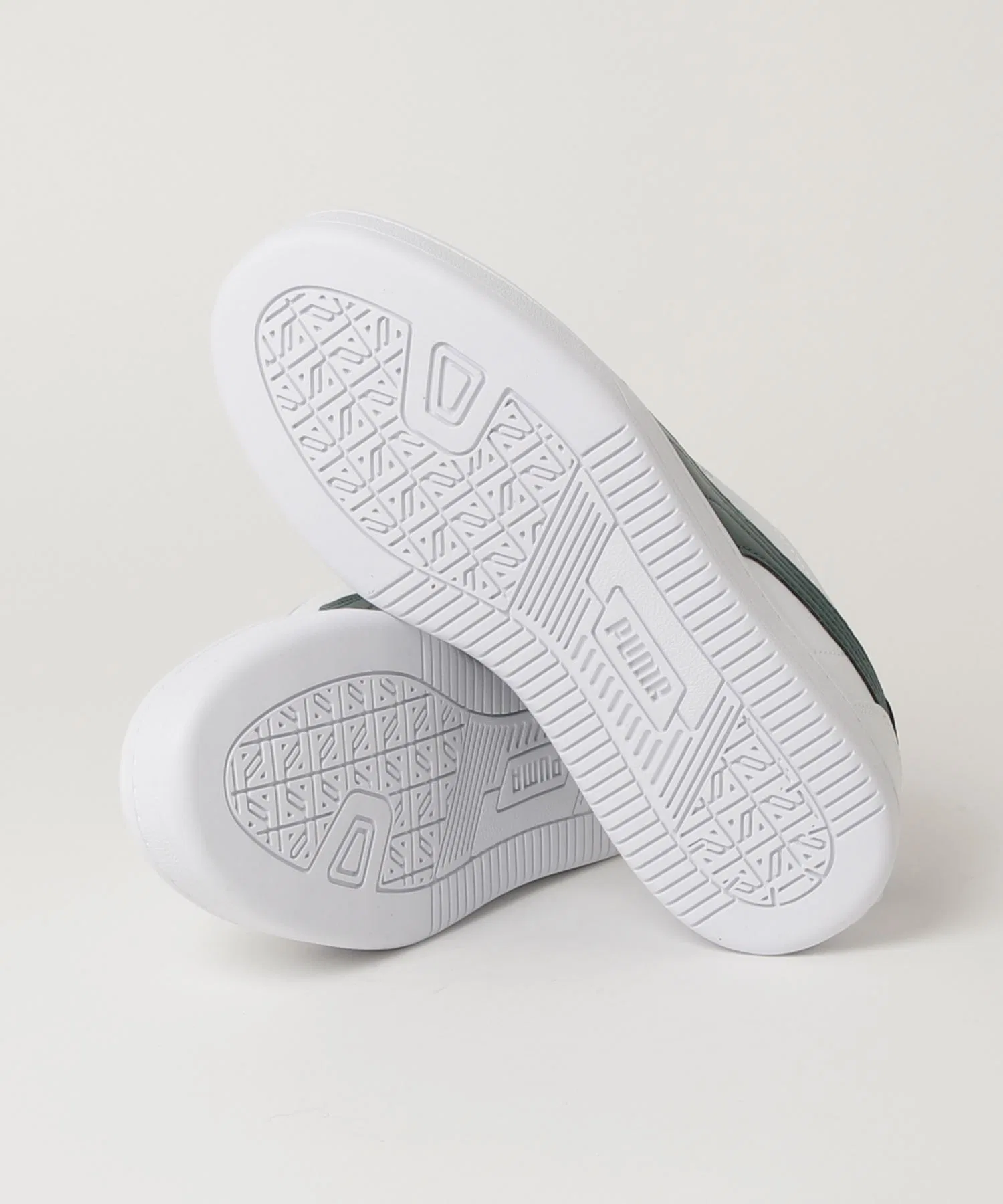 Мужские кроссовки из искусственной кожи PUMA Caven 2.0 белые с чёрным — фото 3