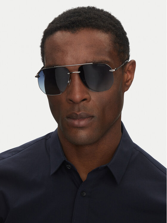 

Солнцезащитные очки TSM3024 Trussardi, серебряный