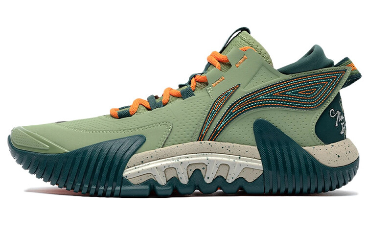 

Баскетбольные кроссовки Badfive 2 Low для мужчин с низким верхом Epp Green/Print Green Lining