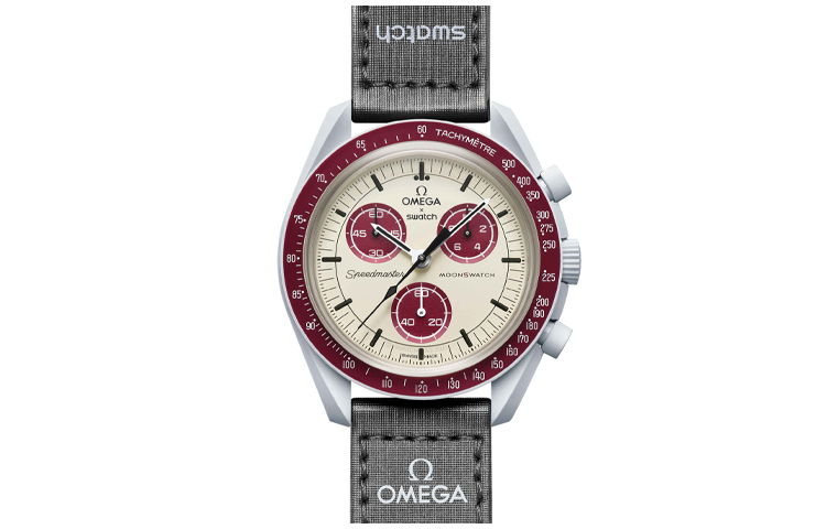 

SWATCH Мужские бежевые часы SO33M101, 42 мм