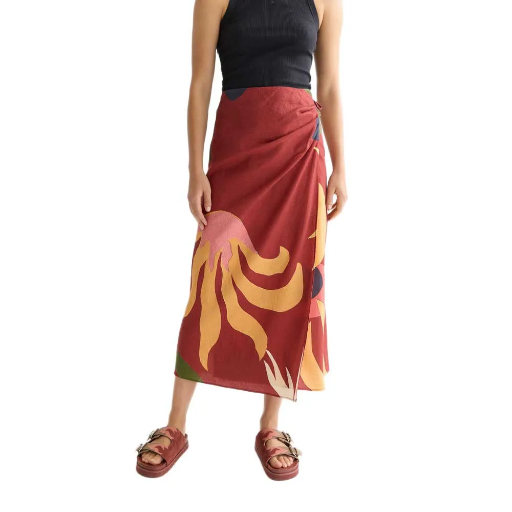 

Женская юбка миди Scotch & Soda UFS01384F, красный